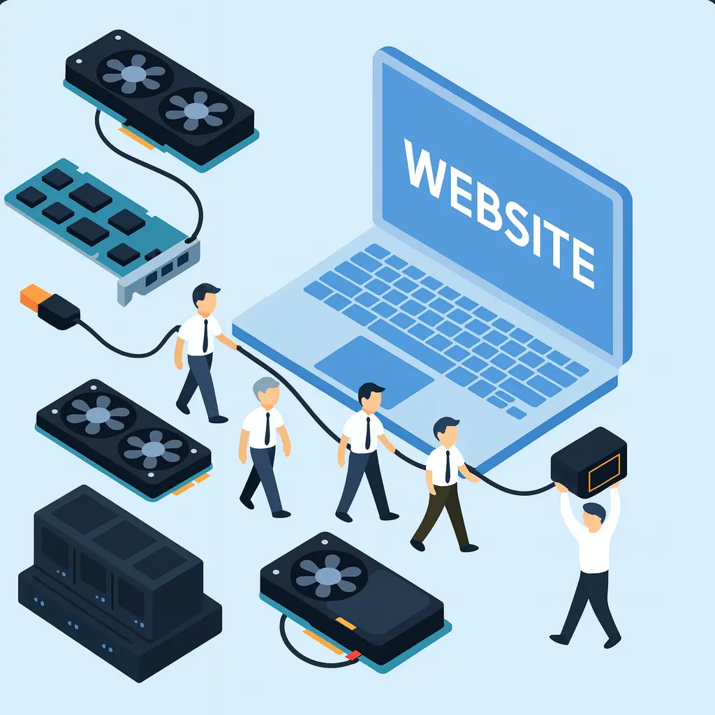 Ilustración asistente con memoria